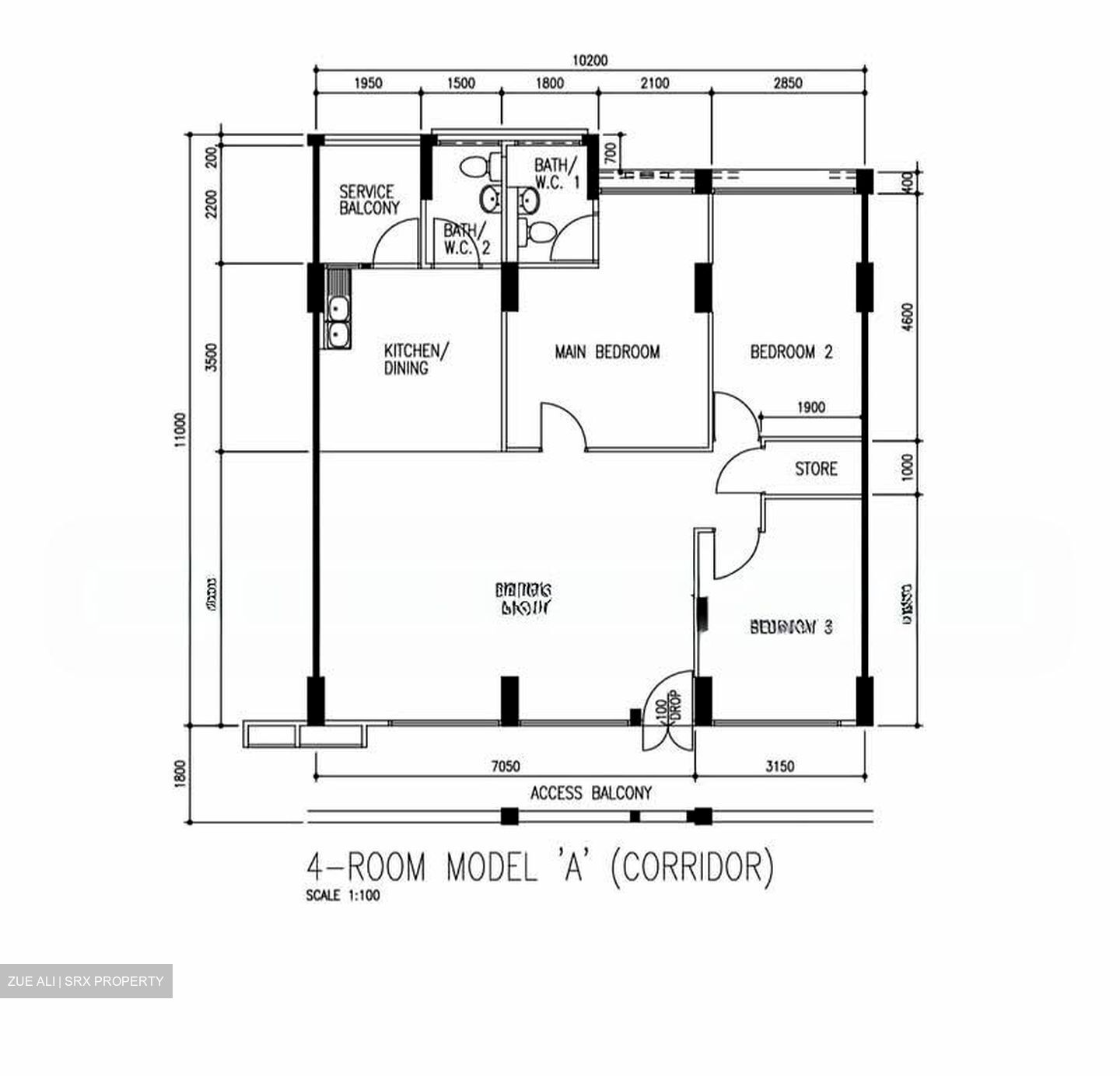 Blk 852 Jurong West Street 81 (Jurong West), HDB 4 Rooms #580699361